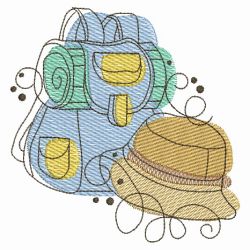 Retro Camping 09(Lg) machine embroidery designs