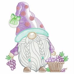 Fruity Gnome 09(Lg) machine embroidery designs