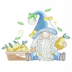 Fruity Gnome 10(Lg) machine embroidery designs