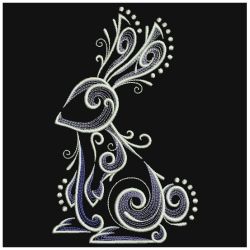 Filigree Animals 09(Lg) machine embroidery designs