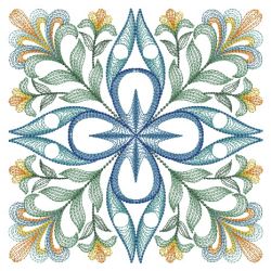 Artistic Floral Quilt 02(Lg)