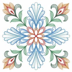Artistic Floral Quilt 04(Md) machine embroidery designs