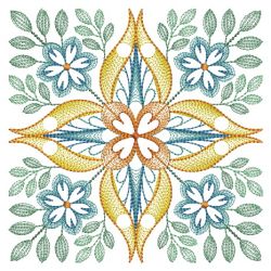 Artistic Floral Quilt 05(Md) machine embroidery designs