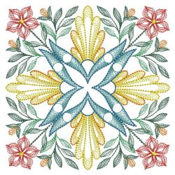 Artistic Floral Quilt 06(Md) machine embroidery designs