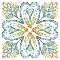 Artistic Floral Quilt 07(Lg)