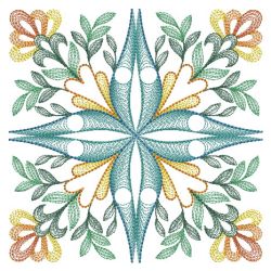 Artistic Floral Quilt 11(Lg)