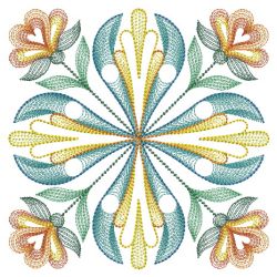 Artistic Floral Quilt 12(Sm) machine embroidery designs