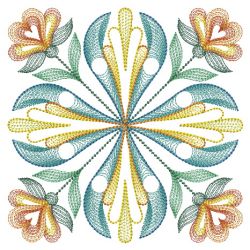 Artistic Floral Quilt 12(Lg)