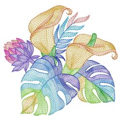 Tropical Dream 09(Lg) machine embroidery designs
