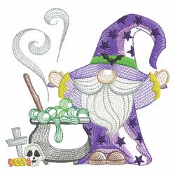 Halloween Gnome 04(Lg) machine embroidery designs