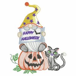 Halloween Gnome 08(Lg) machine embroidery designs