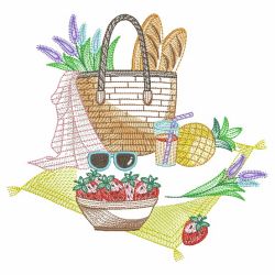 Picnic Basket 08(Md) machine embroidery designs