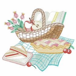 Picnic Basket 10(Lg) machine embroidery designs