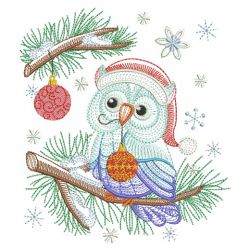 Christmas Owls 2(Md) machine embroidery designs