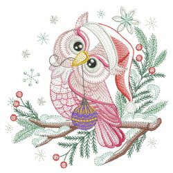 Christmas Owls 2 04(Md) machine embroidery designs
