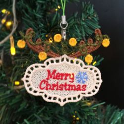 FSL Christmas Ornaments 21 machine embroidery designs