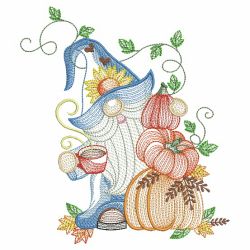 Fall Gnome 04(Sm) machine embroidery designs