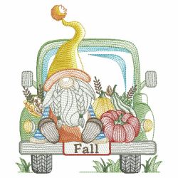 Fall Gnome 09(Lg) machine embroidery designs