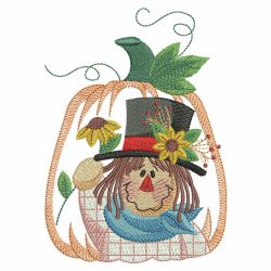 Fall Scarecrow 3 04(Sm) machine embroidery designs