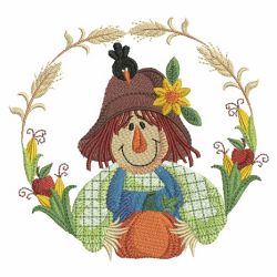 Fall Scarecrow 3 05(Sm) machine embroidery designs