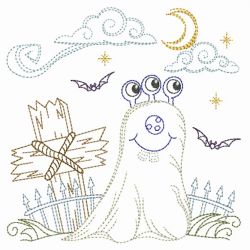 Vintage Halloween Monsters 11(Sm) machine embroidery designs