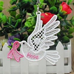 FSL Pink Ribbon 9 07 machine embroidery designs