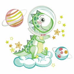 Space Dinosaurs(Sm) machine embroidery designs