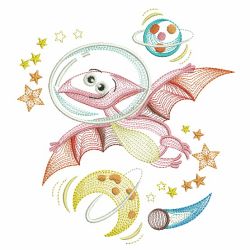 Space Dinosaurs 04(Lg) machine embroidery designs