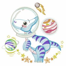 Space Dinosaurs 07(Sm) machine embroidery designs