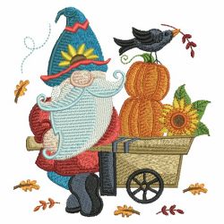 Fall Gnome 2 01(Lg) machine embroidery designs