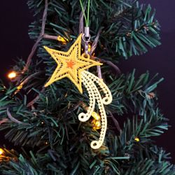 FSL Star Ornaments 3 machine embroidery designs