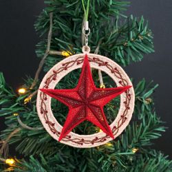 FSL Star Ornaments 3 06 machine embroidery designs