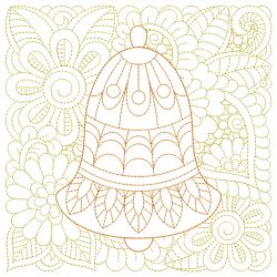 Trapunto Mehndi Christmas(Md) machine embroidery designs