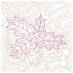 Trapunto Mehndi Christmas 02(Lg) machine embroidery designs