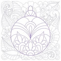 Trapunto Mehndi Christmas 06(Lg) machine embroidery designs