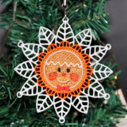 FSL Cool Snowflake Ornaments 02 machine embroidery designs