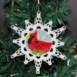 FSL Cool Snowflake Ornaments 06 machine embroidery designs