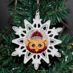 FSL Cool Snowflake Ornaments 08
