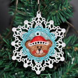 FSL Cool Snowflake Ornaments 09 machine embroidery designs