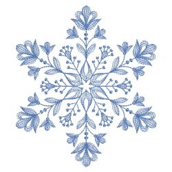 Folk Art Snowflakes 05(Sm)