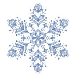 Folk Art Snowflakes 11(Md) machine embroidery designs
