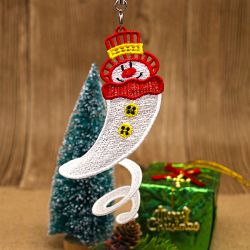 3D FSL Christmas Ornaments 5 03 machine embroidery designs