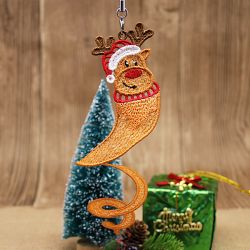 3D FSL Christmas Ornaments 5 04 machine embroidery designs