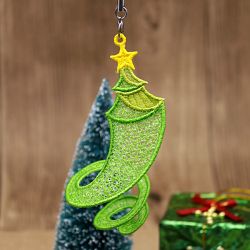 3D FSL Christmas Ornaments 5 05 machine embroidery designs