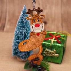 3D FSL Christmas Ornaments 5 07 machine embroidery designs