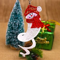 3D FSL Christmas Ornaments 5 08 machine embroidery designs