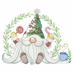 Christmas Gnome 05(Lg) machine embroidery designs
