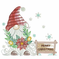 Christmas Gnome 07(Lg) machine embroidery designs