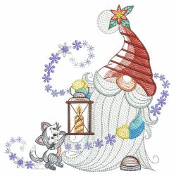 Christmas Gnome 09(Lg) machine embroidery designs
