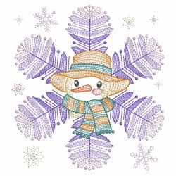 Snowflake Snowman 4 04(Sm)